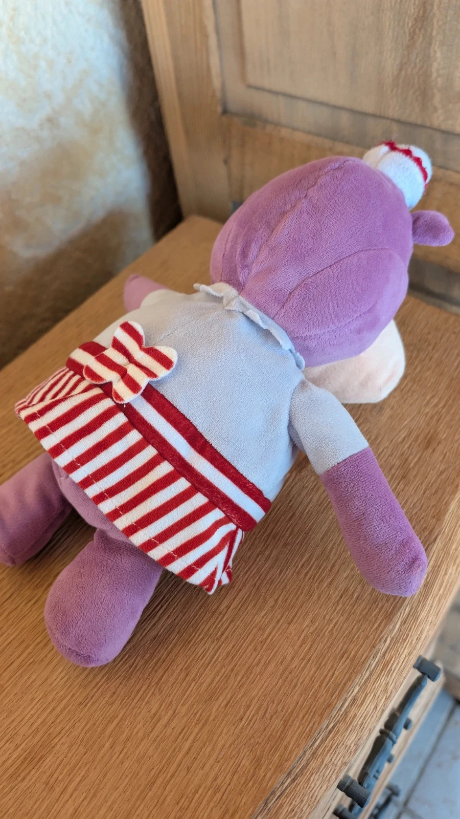 peluche disney docteur la peluche touly hipopótamo 27 cm – photo 4